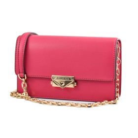 Damen Handtasche Michael Kors 35R3G0EC6O-CARMINE-PINK Rosa 22 x 14 x 5 cm von Michael Kors, Schultertaschen - Ref: S0369414, ...