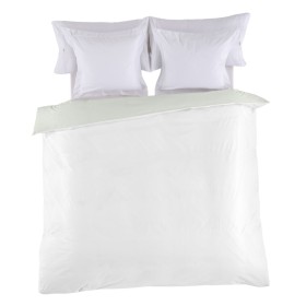 Housse de Couette Alexandra House Living Blanc 150 x 220 cm de Alexandra House Living, Couettes et housses de couette - Réf :...