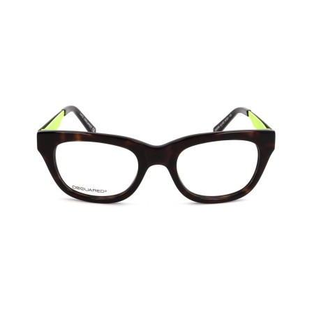 Unisex' Spectacle frame Dsquared2 DQ5096-052 Brown Ø 50 mm by Dsquared2, Glasses and accessories - Ref: S0369661, Price: 42,8...