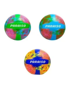 Volleyball Ball Paraiso Leather by BigBuy Fun, Outdoor Volleyballs - Ref: S2429915, Price: €9.91, Discount: %