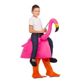 Verkleidung für Kinder My Other Me Ride-On Rosa Flamingo 3-6