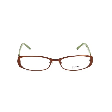 Armação de Óculos Unissexo Guess GU1570-D96 Castanho Ø 53 mm de Guess, Óculos e acessórios - Ref: S0369767, Preço: 27,89 €, D...