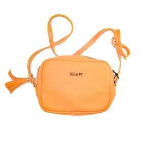 Damen Handtasche Beverly Hills Polo Club 1104-ORANGE Orange 21 x 15 x 6 cm von Beverly Hills Polo Club, Schultertaschen - Ref...