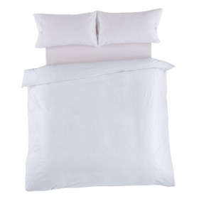 Housse de Couette Alexandra House Living Blanc 260 x 240 cm de Alexandra House Living, Couettes et housses de couette - Réf :...