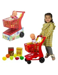 Shopping cart Decuevas Funny Foldable Toy Green 66 x 30 x 36 cm | Tienda24 Tienda24.eu