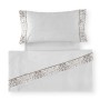 Bedding set Alexandra House Living White Super king 4 Pieces by Alexandra House Living, Sheets and pillowcases - Ref: D160120...