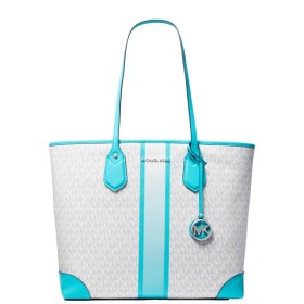 Women's Handbag Michael Kors 30S2SV0T3V-OCEAN-BLUE-MULTI Grey 35 x 30 x 17 cm by Michael Kors, Hobos & Shoulder Bags - Ref: S...