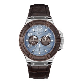 Orologio Uomo Guess W0040G10 (Ø 45 mm) di Guess, Orologi da polso - Rif: S0373049, Prezzo: 83,33 €, Sconto: %