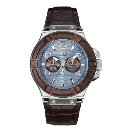 Relógio masculino Guess W0040G10 (Ø 45 mm) de Guess, Relógios com braselete - Ref: S0373049, Preço: 83,33 €, Desconto: %