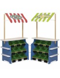 Supermarkt-Spielzeug Melissa & Doug Grocery & Lemonade 127 x 81 x 41 cm | Tienda24 Tienda24.eu