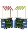 Supermarché de jouets Melissa & Doug Grocery & Lemonade 127 x 81 x 41 cm | Tienda24 Tienda24.eu