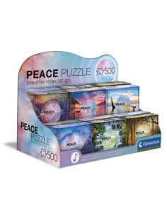 Puzzle Clementoni Peace 500 Pezzi 1 Unità da Clementoni, Puzzle classici - Ref: S2431681, Precio: 60,34 €, Descuento: %