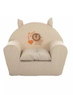 Poltrona per Bambini Jungle 44 x 34 x 53 cm Beige da BigBuy Kids, Mobili per bambini - Ref: S2431840, Precio: €29.48, Descuen...