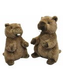 Fluffy toy Brune Marmot 38 cm | Tienda24 Tienda24.eu