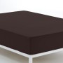 Sábana Bajera Alexandra House Living Marrón Chocolate 160 x 200 cm de Alexandra House Living, Sábanas y fundas de almohada - ...