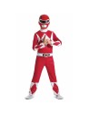 Costume for Children Power Rangers Mighty Morphin Red 2 Pieces | Tienda24 Tienda24.eu