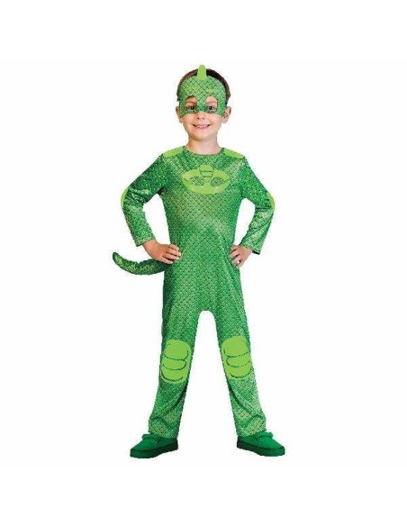 Costume per Bambini PJ Masks Gekko 3 Pezzi da PJ Masks, Bambini - Ref: S2433618, Precio: €36.91, Descuento: %