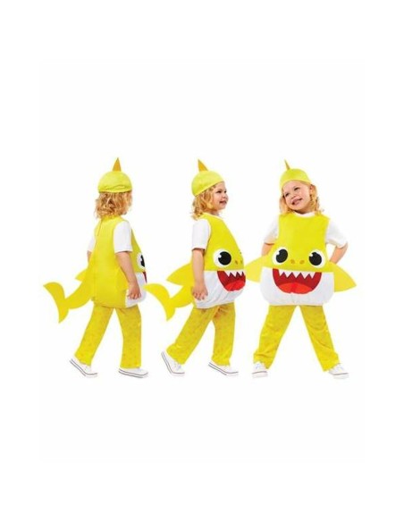 Costume for Children Baby Shark Yellow 3 Pieces | Tienda24 Tienda24.eu