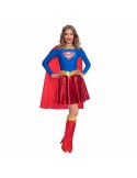 Verkleidung für Erwachsene Warner Bros Supergirl Superheldin 3 Stücke | Tienda24 Tienda24.eu