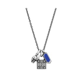 Collier Homme Police PEJGN2009011 50 cm de Police, Colliers - Réf : S0375057, Prix : 37,79 €, Remise : %