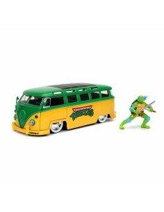 Playset Teenage Mutant Ninja Turtles Leonardo & 1962 Volkswagen Bus 2 Pezzi da Teenage Mutant Ninja Turtles, Playset con figu...