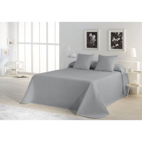 Colcha Alexandra House Living Banús Cinzento Pérola 280 x 290 cm (3 Peças) de Alexandra House Living, Cobertores e colchas - ...