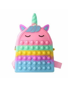 Mochila Escolar con Ruedas Trolls Rosa 33 x 42 x 14 cm | Tienda24 Tienda24.eu