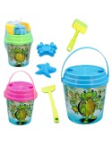 Beach toys set Juinsa Tortoise 17 x 17 cm | Tienda24 Tienda24.eu