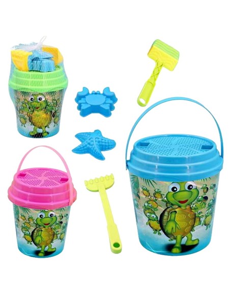 Beach toys set Juinsa Tortoise 17 x 17 cm | Tienda24 Tienda24.eu