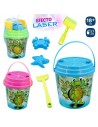 Beach toys set Juinsa Tortoise 17 x 17 cm | Tienda24 Tienda24.eu