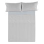 Jeu de draps Alexandra House Living Greta Gris perlé Lit king size 4 Pièces de Alexandra House Living, Draps et taies d'oreil...