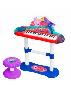 Pianoforte giocattolo Peppa Pig Microfono Panca da Peppa Pig, Pianoforti e tastiere - Ref: S2435950, Precio: 47,17 €, Descuen...