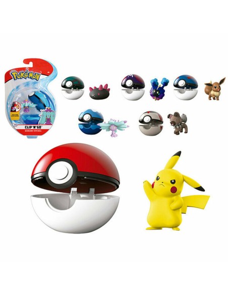 Pokeball Clip'n'Go Bizak da Bizak, Personaggi giocattolo - Ref: S2436122, Precio: €21.08, Descuento: %