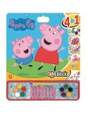 Dibujos para pintar Peppa Pig Pegatinas 4 en 1 | Tienda24 Tienda24.eu