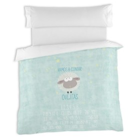 Copripiumino Alexandra House Living Sheep Stampa 150 x 220 cm di Alexandra House Living, Piumini e copripiumini - Rif: D16013...