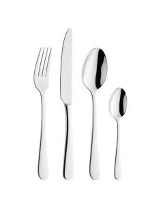 Cutlery Smile SNS-4 Black Grey Wood Stainless steel 5 Pieces | Tienda24 Tienda24.eu