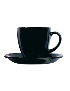 Satz von Kaffeetassen DKD Home Decor Kristall Durchsichtig 260 ml Borosilikatglas | Tienda24 Tienda24.eu