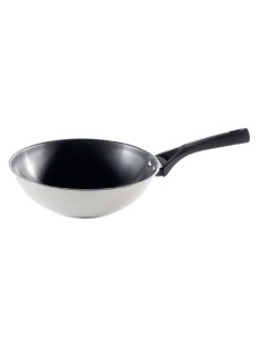 Frigideira Wok Ballarini 75002-815-0 Antracite Aço inoxidável Alumínio Ø 30 cm (1 Unidade) | Tienda24 Tienda24.eu