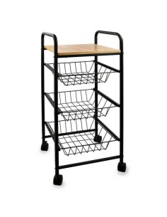 Organizador para Cubiertos Marrón Metal Jacinto de agua 20 x 30 x 20 cm (12 Unidades) | Tienda24 Tienda24.eu