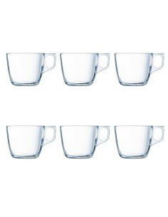 Set di Tazze da Caffè Luminarc 6 pcs Trasparente (22 cl) da Luminarc, Tazze - Ref: S2701720, Precio: €16.79, Descuento: %