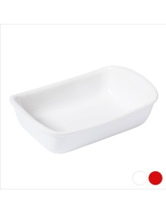 Bandeja para Horno Borcam Con asas 1,9 L 22 x 6 x 25,5 cm (6 Unidades) | Tienda24 Tienda24.eu