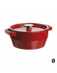 Casserole avec Couvercle en Verre 3 Claveles Bleu Noir 6,7 l 28 x 12,5 cm | Tienda24 Tienda24.eu