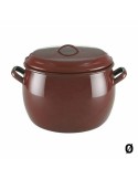 Pentola con Coperchio Quid Classic Marrone Acciaio Smaltato da Quid, Tegami - Ref: S2701829, Precio: €22.95, Descuento: %