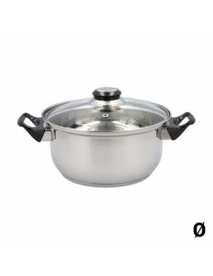 Cacerola Con Tapa Plateado Aluminio 3 L (10 Unidades) | Tienda24 Tienda24.eu