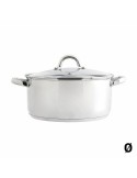 Casserole avec Couvercle en Verre Quid Ottawa Acier inoxydable | Tienda24 Tienda24.eu