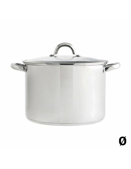 Pot with Glass Lid Quid Stainless steel | Tienda24 Tienda24.eu