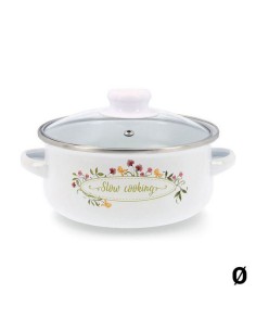 Casserole avec couvercle en verre Quid Habitat Acier inoxydable | Tienda24 Tienda24.eu