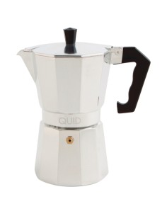 Cafetera Italiana Quttin 9 Tazas Aluminio Acero 450 ml (6 Unidades) | Tienda24 Tienda24.eu