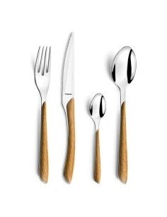 Spoon Amefa Eclat 21 cm Metal Bicoloured (Pack 6x) | Tienda24 Tienda24.eu