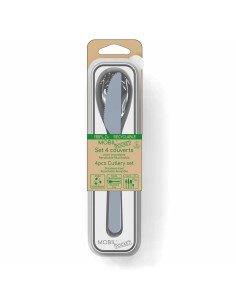 Cutlery Set Grey Golden Stainless steel (8 pcs) | Tienda24 Tienda24.eu